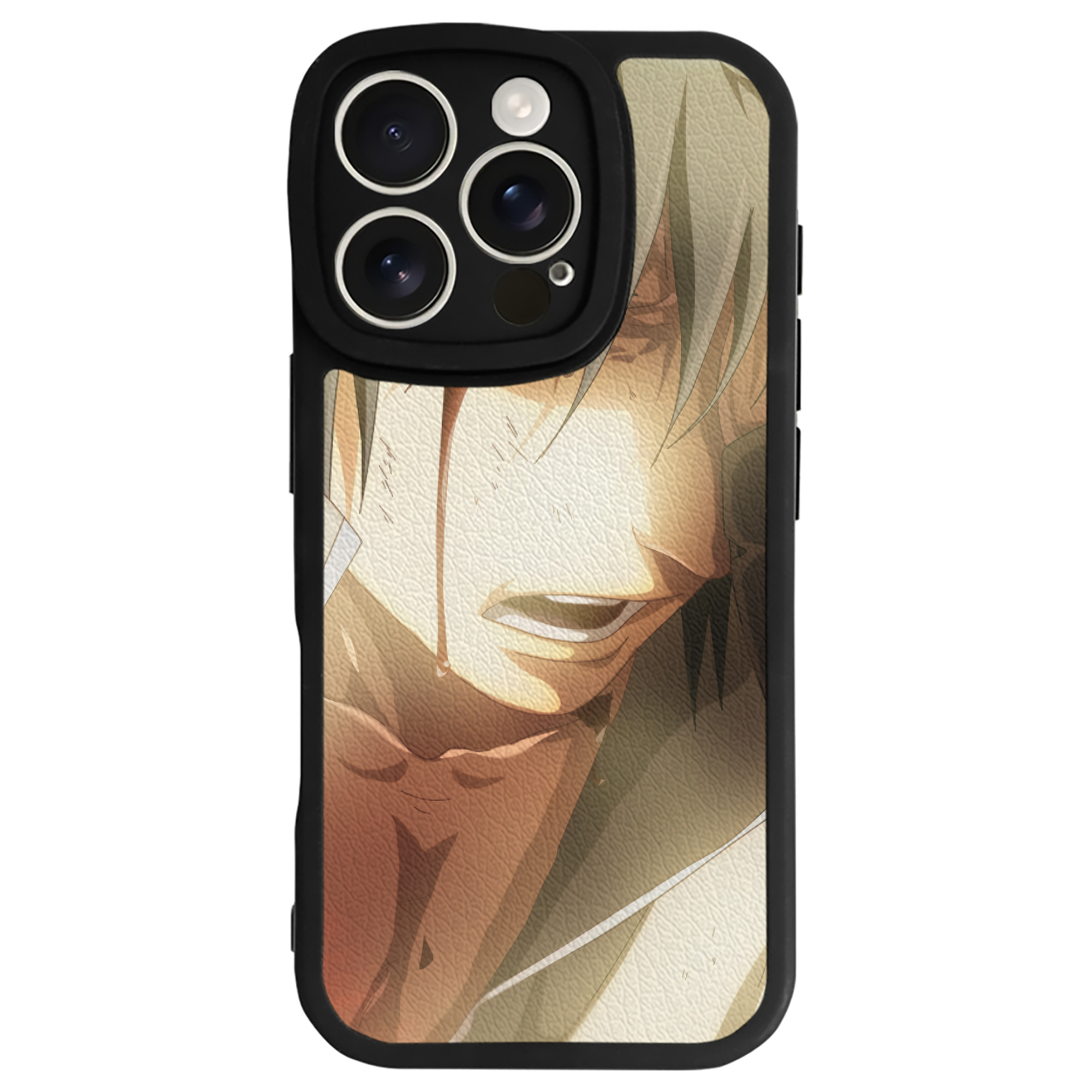 （画像用） NARUTO -ナルト- NARUTO -ナルト- 疾風伝 【iPhone 16シリーズ対応】シリコンスマホケース（レザー調） 材質：シリコン